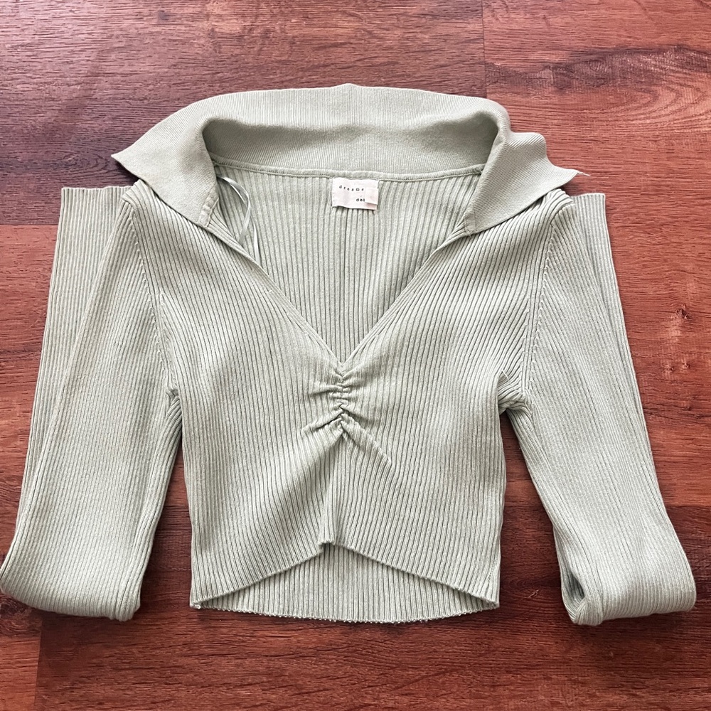 Stylish Green Sweater